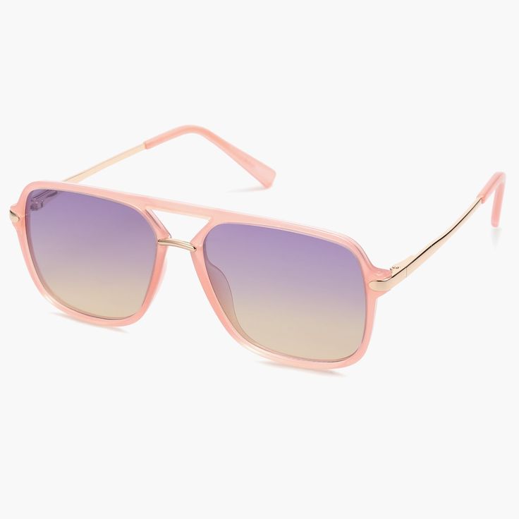 JOVITA aviator sunglasses offer fashion-forward style for your everyday look. Crafted with colorful frames and modern details, these eyewear accessories add a bold touch to any outfit. Rainbow Tattoos, Glasses Fit, Colorful Frames, Brown Lens, Pink Frames, Small Faces, Blue Lenses, Grey Lenses, Eyewear Accessories