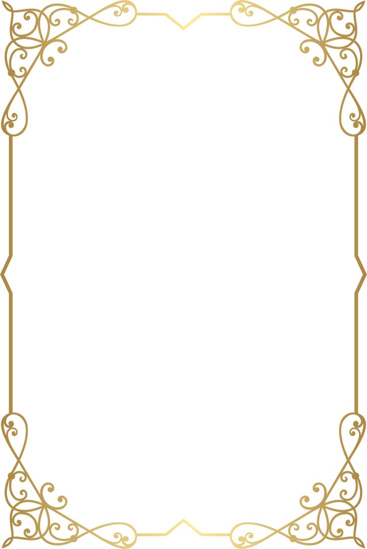 an ornate gold frame with scrolls and leaves on the edges is shown in this image