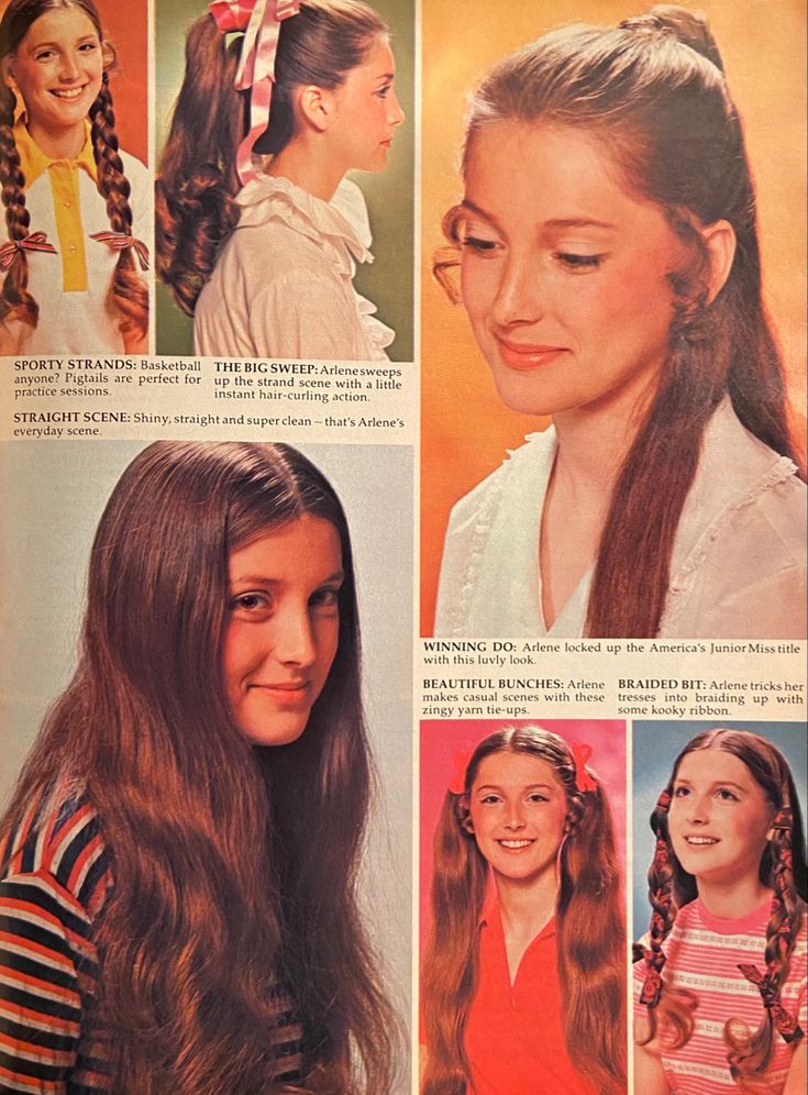 Early 1970s Hairstyles, 60s Straight Hair, 1970s Womens Hairstyles, 70s Hair Magazine, 70s Hairstyles Long Hair, 1972 Hairstyles, 1970s Shag Haircut, Early 70s Hair, 1974 Hairstyles