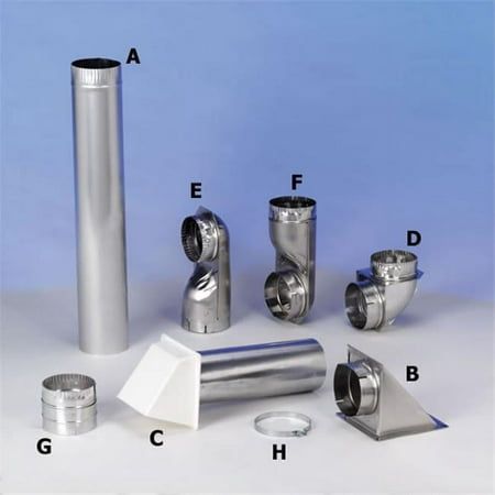 various types of stainless steel pipe fittings and accessories for the production of metal pipes