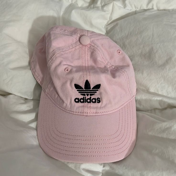 Pink Adidas Cap - Brand New Pink Baseball Cap For Summer Sports, Pink Summer Sports Baseball Cap, Trendy Baseball Cap For Sports In Spring, Casual Pink Hats With Adjustable Fit, Pink Curved Visor Hat For Summer, Pink Sports Hats For Summer, Pink Snapback Dad Hat For Summer, Pink Summer Baseball Cap Dad Hat, Pink Baseball Cap Style Dad Hat For Summer