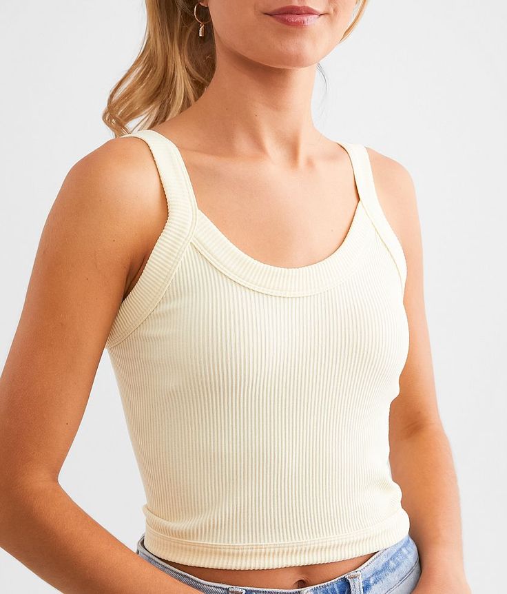 Freshwear Ribbed Brami - Cream XS/S, Women's Cloudcream Scoop neck knit brami Bust measures 26 on size XS/S Body length 14 1/2 on size XS/S. 92% Nylon 8% Spandex. Machine wash cold with like colors gentle cycle. Do not bleach. Reshape lay flat to dry. Low iron if needed. Apparel & Accessories Fitted Scoop Neck Ribbed Tank Top, Fitted Ribbed Scoop Neck Tank Top, Fitted Ribbed Tank Top With Scoop Neck, Fitted Ribbed Crop Tank Top, Ribbed Fitted Scoop Neck Tank Top, Ribbed Fitted Tank Top With Scoop Neck, Fitted Ribbed Knit Tank Top, Ribbed Knit Crop Top Tank Top, Ribbed Stretch Knit Tank Top