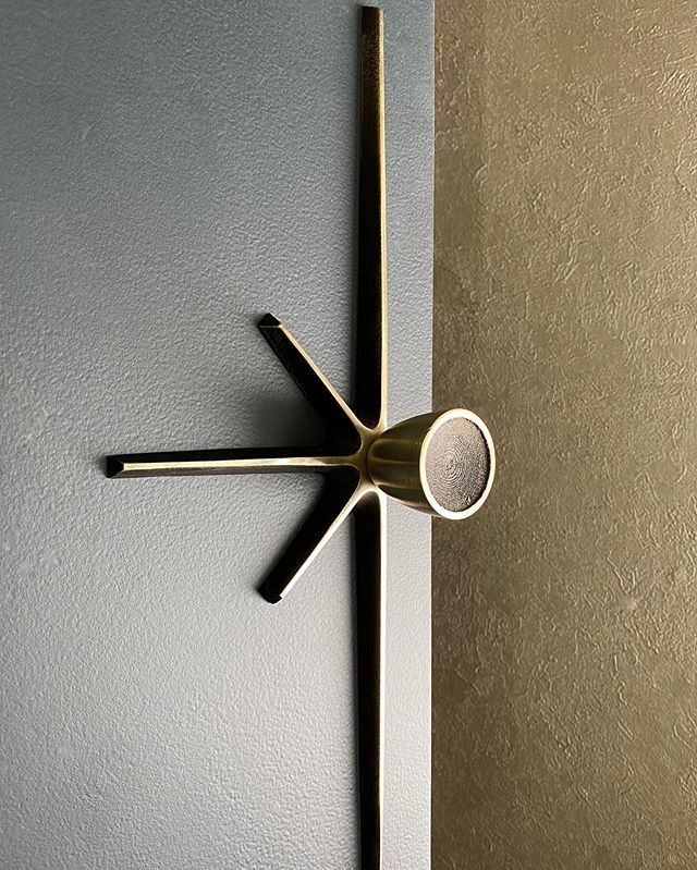 a clock that is on the side of a wall