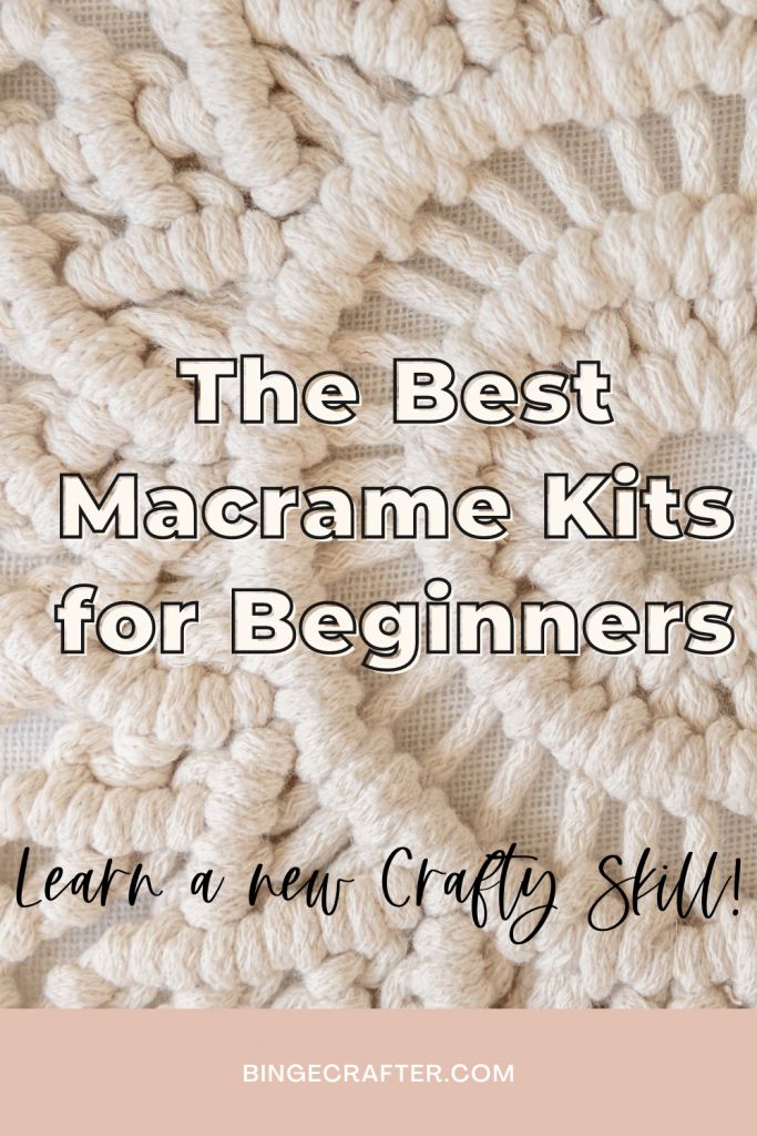 the best macrame kits for beginners to learn how to crochet