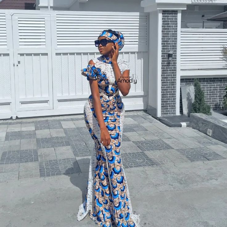 Latest Owambe Ankara Styles 2023, Wedding Guest Styles African, Wedding Guest Ankara Styles, Maxi Dress Ankara, African Print Maxi Dress, Dress Tape, Ankara Maxi Dress, Ankara Long Gown, Ankara Dress Designs