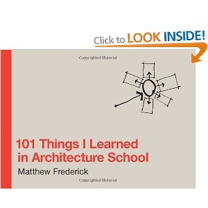 the cover of 101 things i learned in architecture school