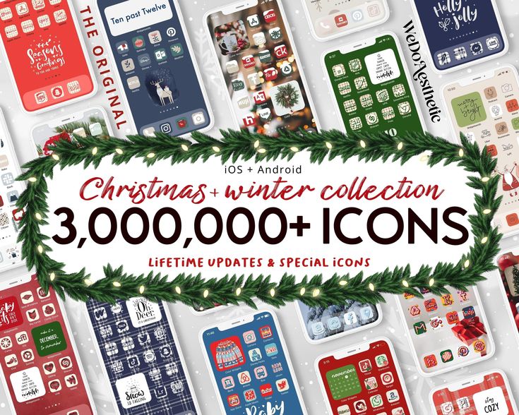 the christmas winter collection is on sale for $ 50, 000 and it's free icons