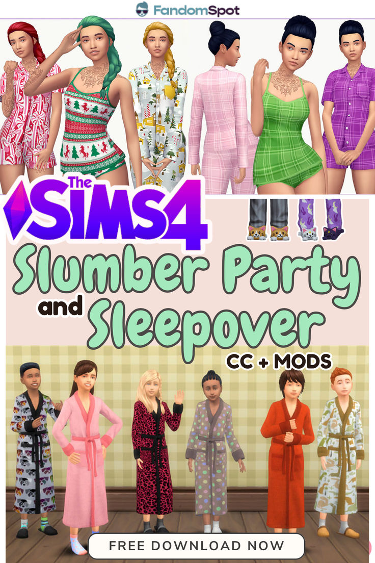 the sims4 summer party and sleepover is now available