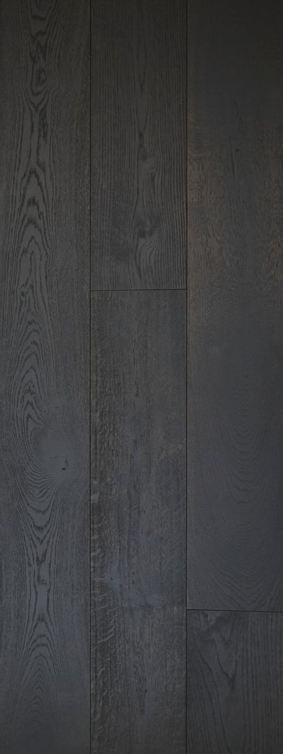 an image of wood flooring that looks like it has been painted black