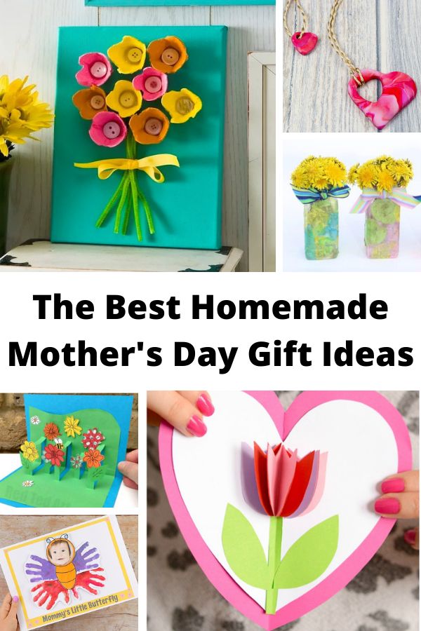 the best homemade mother's day gift ideas for kids to make with paper flowers