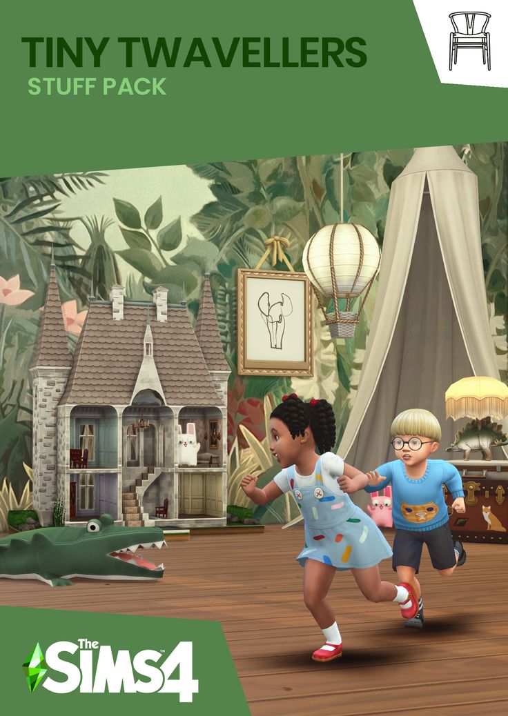 the sims 4 tiny tweellers stuff pack