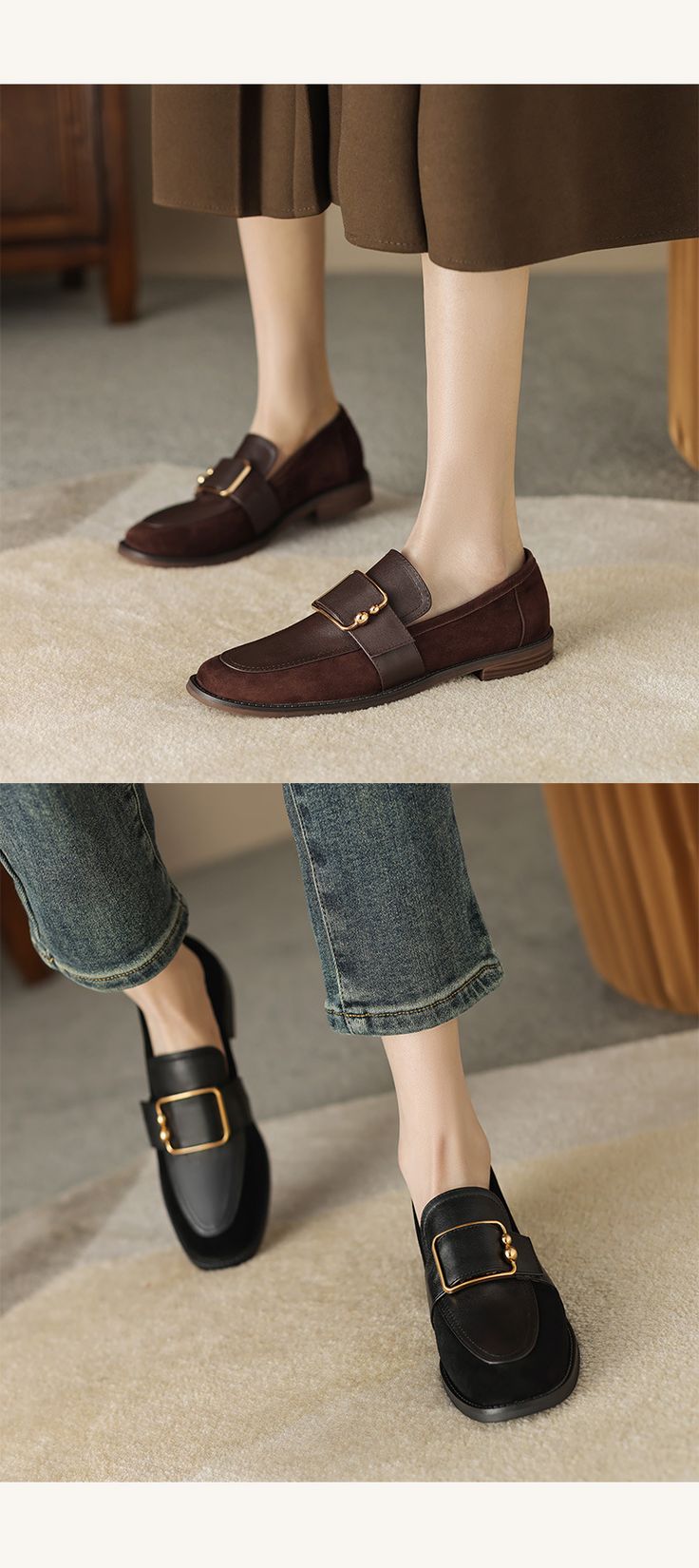 CHIKO Zahra Round Toe Block Heels Loafers Shoes Heel Loafers, Block Heel Loafers, Loafers Shoes, Heeled Loafers, Shoe Lover, Shoes Women, Flat Shoes, Loafer Shoes, Flat Shoes Women