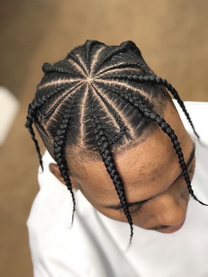 Stylish Braids, Braids For Men, Braid Styles For Men, Trendy We Fryzurach, Boy Braids Hairstyles, Cornrow Hairstyles For Men, Braids For Boys, Individual Braids, Short Braids