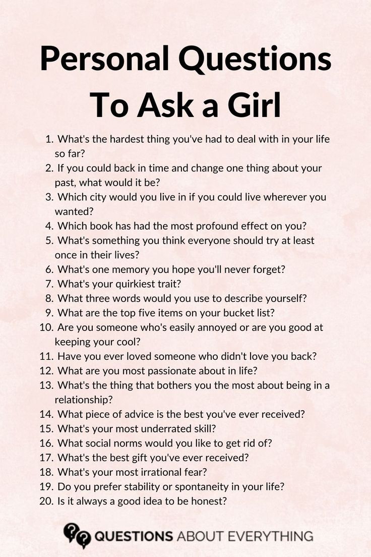 list of 20 personal questions to ask a girl Questions To Ask Girlfriend, Personal Questions To Ask, Weird Questions To Ask, Weird Questions, Questions To Ask A Girl, Text Conversation Starters, Deep Conversation Topics, Questions To Get To Know Someone, Pick Up Line Jokes