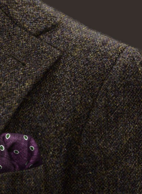 Take your tailoring game to the next level with our Harris Tweed Melange Brown Jacket, ideal for both formal and casual occasions. Crafted from pure wool, the jacket is luxuriously smooth and soft to touch and weighs perfect to keep you comfy. Wear it for formal occasions, business functions, and everyday winter attire. 
 
 Look Includes  Harris Tweed Melange Brown Fabric  Two Button Jacket Style  Notch Lapel  Horn Royal Black Buttons  Single Vent  Three Cuff Buttons   
 You can change the look Grey Tweed Suit, Peaky Blinders Suit, Green Velvet Jacket, White Linen Suit, Herringbone Tweed Jacket, Royal Blue Suit, Brown Suit, Comfy Wear, Winter Attire