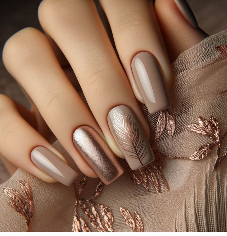 Uñas Beige Elegantes, Fancy Nails Designs, Makijaż Smokey Eye, Trendy Nail Design, Elegant Nails, Classy Nails, Fancy Nails, Chic Nails, Nude Nails