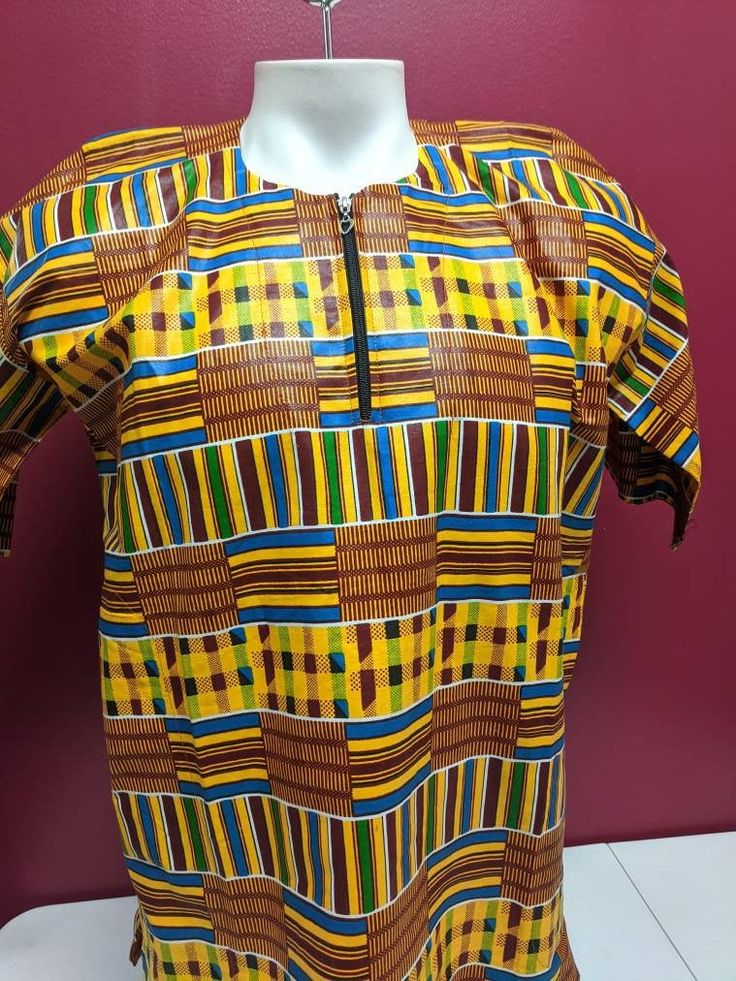 Unisex Dashiki Shirt Dashiki Shirt, African Dashiki, Shirt Embroidery, Ankara Fabric, African Fabric, Tee Dress, Mens Shirt Dress, African Print, Cloth Bags