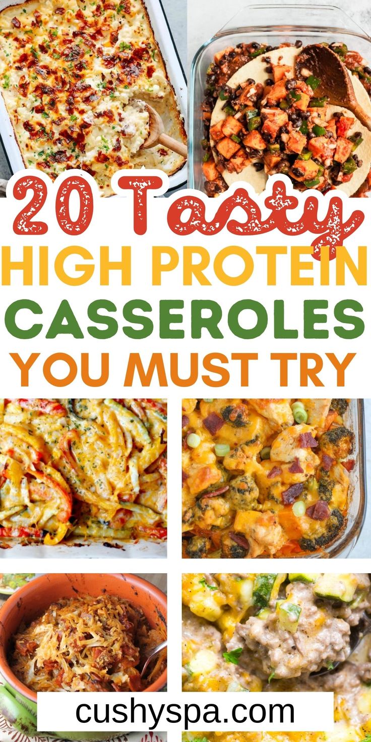 the top 20 tasty high protein casseroles you must try in this post