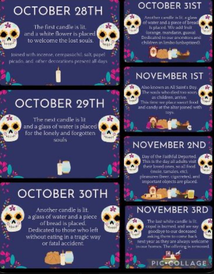 the day of the dead is coming to town on october 30th, and it's time