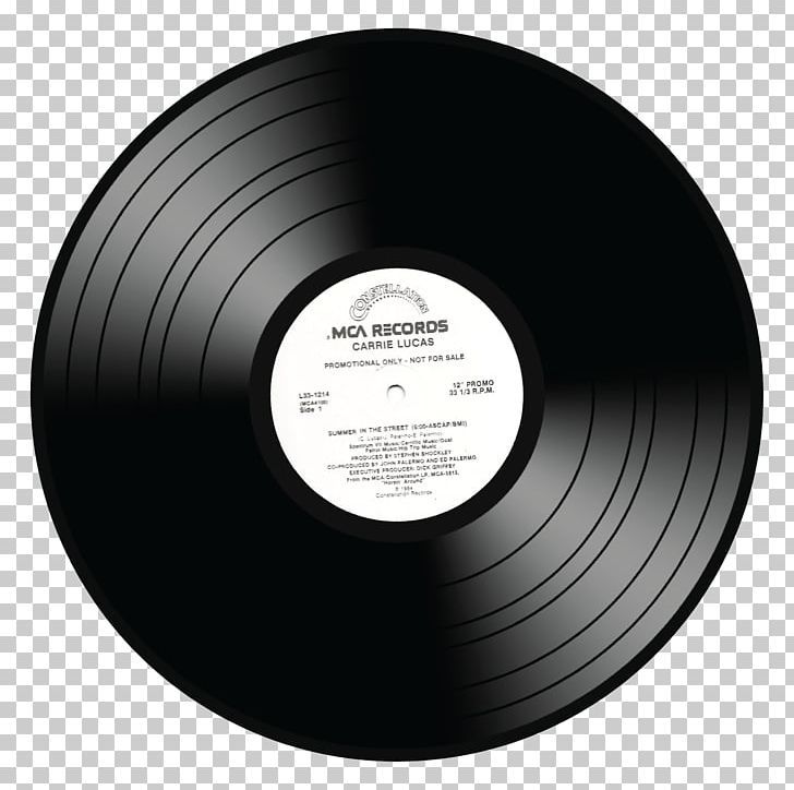 a vinyl record with the word mac records on it