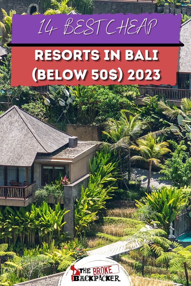 the best cheap resort in bali below 50 $ per person for 2 nights or less