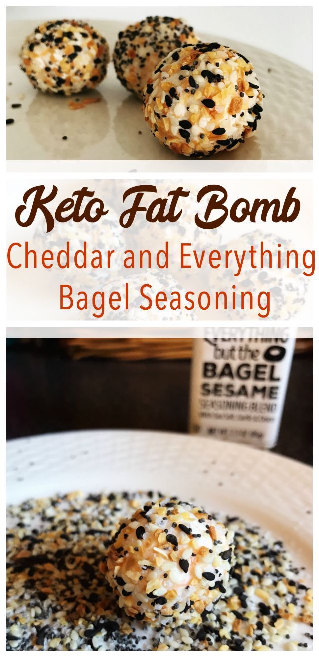 Cheddar and Everything Seasoning Fat Bombs - Keto - Linneyville Keto Brood, Everything Seasoning, Desayuno Keto, Everything Bagel Seasoning, Postre Keto, Diy Hack, Fat Bomb, Keto Diet Breakfast, Bagel Seasoning