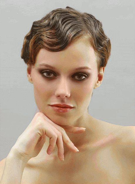 Wedding Short Hairstyles, Hairstyles With Flowers, Finger Wave Hair, Wedding Bun Hairstyles, Long Face Hairstyles, Oval Face Hairstyles, Finger Waves, Boys Long Hairstyles, Very Short Hair