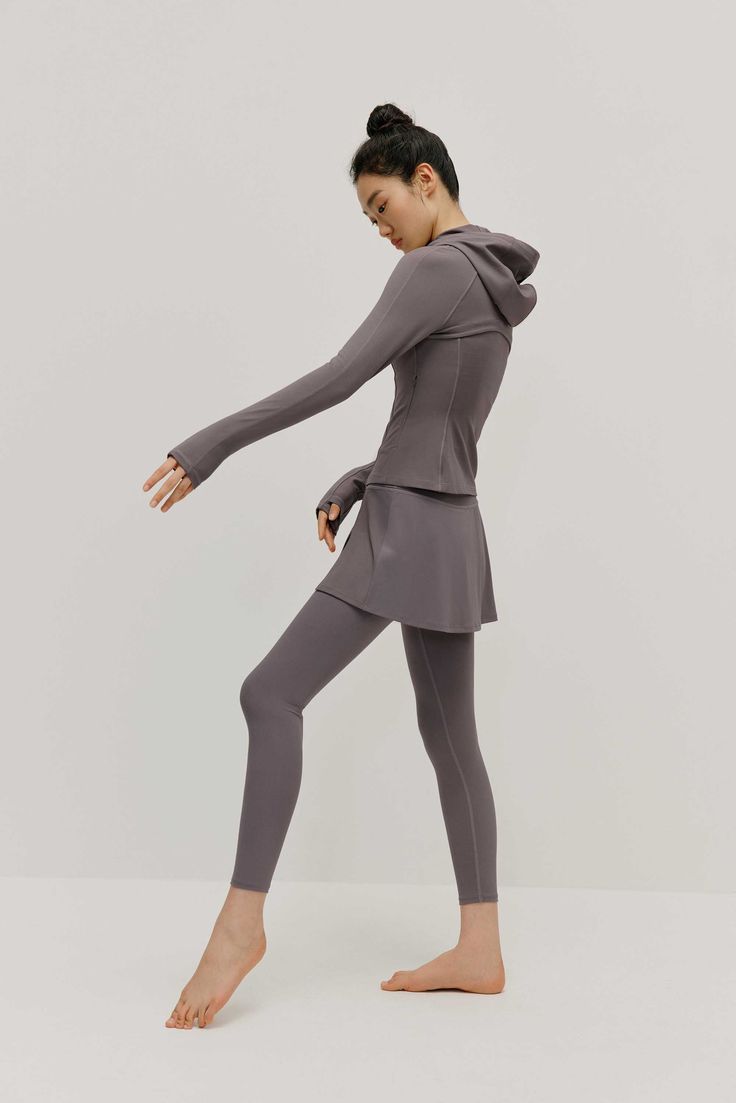 This sporty Ballet Fitted Hoodie is designed to keep you comfortable and stylish as you pursue your active goals — a versatile outer layer that you can wear to the gym, studio, and beyond. Details Materials & Care Shipping & Returns • Slim-fit cut with thumb holes and vented back for improved airflow.• Tailored from our signature Mousse fabric, featuring a supple microsuede texture and moisture-wicking properties. Size M is 20.5" in length.• Features two low-profile zippered side pockets. • Mate Functional Activewear With Drawstring Hood For Workout, Breathable Hooded Track Jacket For Athleisure, Breathable Hooded Athleisure Track Jacket, Breathable Hooded Track Jacket In Athleisure Style, Fall Running Hoodie With Drawstring Hood, Functional Hooded Activewear For Running, Sporty Hooded Activewear For Running, Running Athleisure Hoodie, Athleisure Hoodie For Running During Sports Season