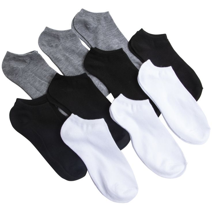 Whoa!! What An Amazing Deal! Includes: 10 Pairs Of Socks 4 X Black Socks, 3 X Gray Socks, 3 X White Sockscolors: Black, White & Graysocks Size: Women's 9-11Warning: This Product Can Expose You To Chemicals Including Bisphenol A (Bpa), Which Is Known To The State Of California To Cause Birth Defects Or Other Reproductive Harm. For More Information, Go To Www.p65Warnings.ca.govmaterial: 98% Polyester, 2% Spandexcare Instructions: Machine Wash Cold With Normal Cycles With Like Colors. Only Non-Chlorine Bleach When Needed. Tumble Dry Medium With Normal Cycles. Do Not Iron. Do Not Dry Clean. Holiday Slippers, Gray Socks, Grey Socks, Holiday Socks, Five Below, Socks Sneakers, Black Socks, Knee Socks, Slipper Socks