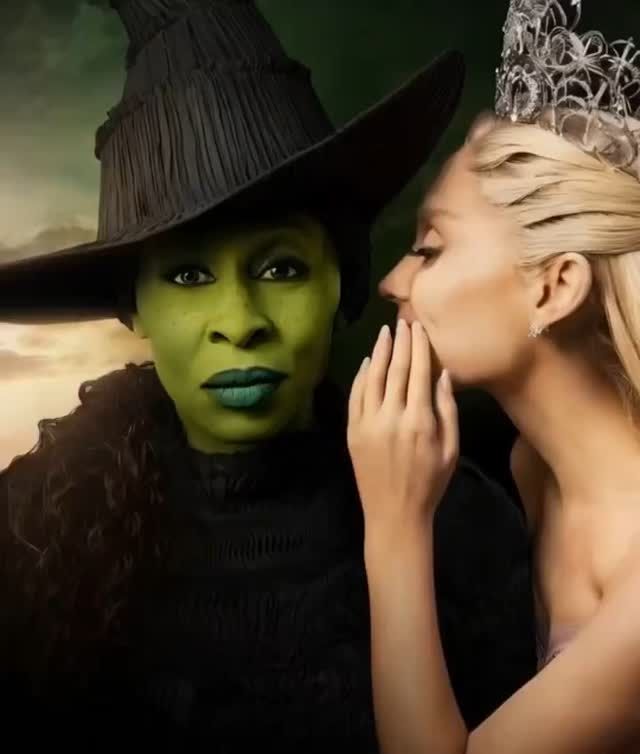 two women dressed up as witches with green makeup