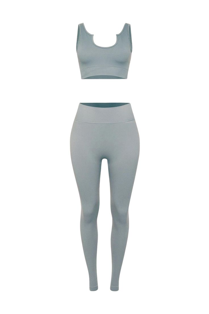 We're loving this loungewear set for your stay at home days. Featuring a ribbed top and matching bottoms, both in a soft fabric. Team this with fresh kicks for the ultimate chill day combo. Comfortable Ribbed Stretch Activewear, Ribbed Casual Leggings For Loungewear, Casual Ribbed Leggings For Loungewear, Solid Ribbed Leggings For Loungewear, Solid Color Ribbed Leggings For Loungewear, High Stretch Ribbed Leggings For Loungewear, Trendy Stretch Activewear For Lounging, Ribbed Stretch Activewear For Loungewear, Stretch Ribbed Activewear For Loungewear