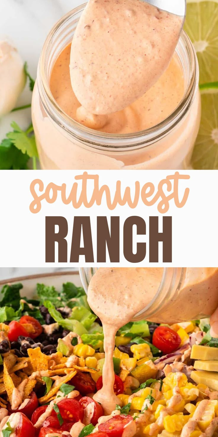 this southwest ranch dip is so good it's loaded with fresh vegetables and lots of dressing