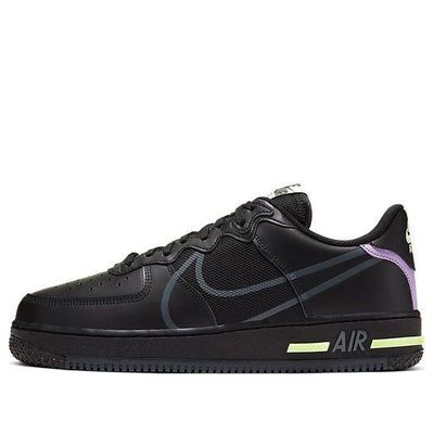 Nike Air Force 1 React 'Violet Star' CD4366-001 (AF1/SNKR/Skate/Unisex/Low Top/Thick Sole/Wear-resistant) Nike Air Force 1 React, Nike Air Force 1, Air Force 1, Nike Air Force, Low Top, Air Force, Nike Air, Violet, Force