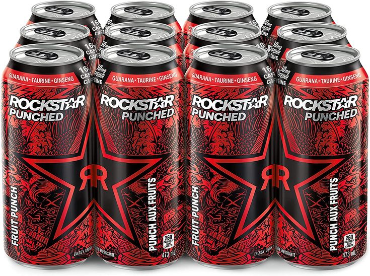 Rockstar Energy Drink Punched Keep Hustling, Rockstar Energy Drink, Rockstar Energy Drinks, Rockstar Energy, Childrens Health, Fruit Punch, Energy Drink, Family Health, Hard Working