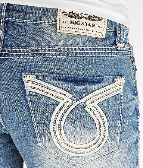 'Big Star Vintage Liv Boot Stretch Jean' #buckle #fashion www.buckle.com Boho Girl Style, Expensive Jeans, Cowgirl Jeans, Star Vintage, Rocker Girl, Buckle Fashion, 2020 Vision, Buckles Fashion, Big Star Jeans