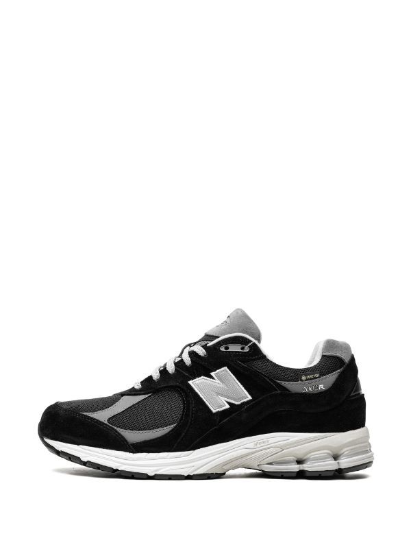 New Balance 2002RX "GORE-TEX" Sneakers - Farfetch Gore Tex, Design Logo, Sneakers Black, Black Grey, Black Suede, Patch Logo, New Balance, Grey And White, Fashion Branding