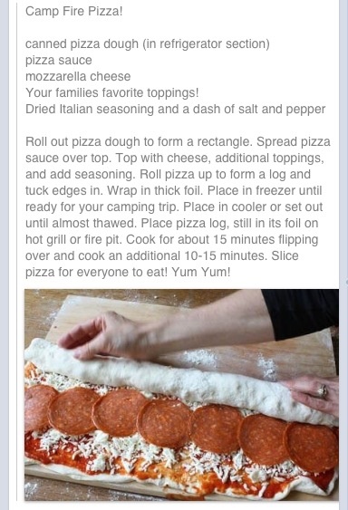 the recipe for pizza is shown in an instagramtion on facebook, and it appears to have been altered