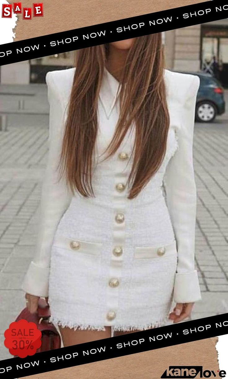 Button Blazer Collar Mini Dress Blazer Collar, Collar Mini Dress, Blazer Buttons, Elevate Your Style, Your Style, Mini Dress, Blazer, Collar, Free Shipping