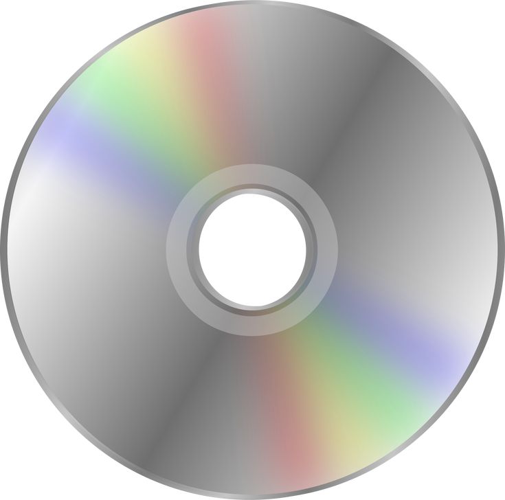 an image of a cd disc with rainbow colors on the cover and inside side, viewed from above