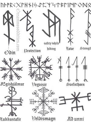 an image of different types of symbols in the language of medieval writing and calligraphy