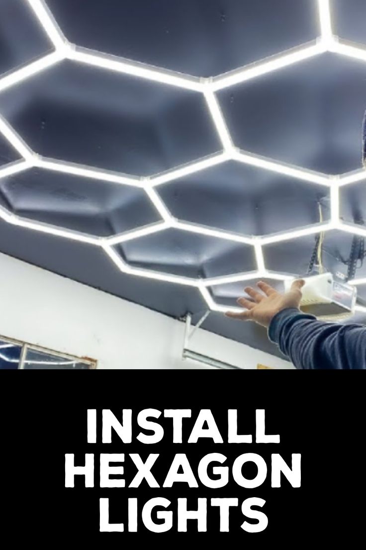 How to Install Hexagon Lights Hexagon Lighting, Hexagon Lights Wall Design, Nanoleaf Lights Hexagon, Hexagonal Lights, Hexagon Gaming Lights, Hexagon Led Light, Smart Lights, Led Controller, Tube Light