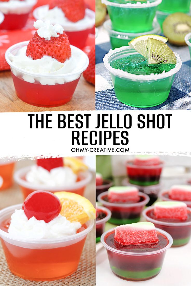 the best jello shot recipes