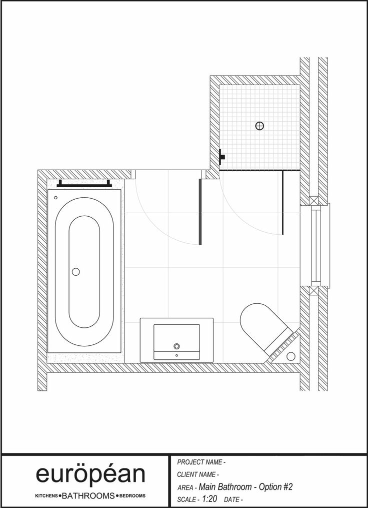 the floor plan for a bathroom with a toilet, sink and shower