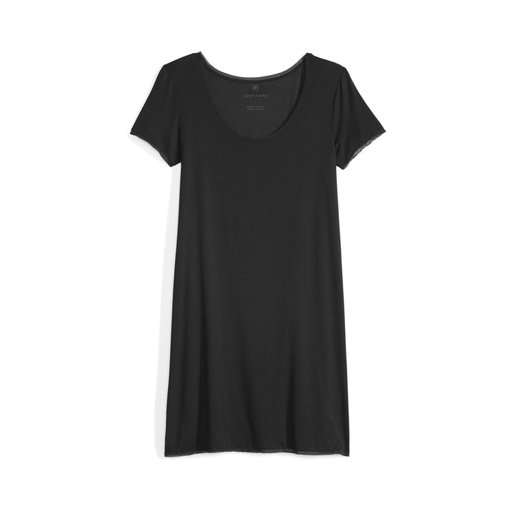 Our Original Tee reimagined as a dress. Crafted with a flattering drape and easy, relaxed fit. Clothing Styles, A Dress, Xl Dress, Style Ideas, Dresses Xs, T Shirt Dress, Classic Black, Style Me, Fall Outfits