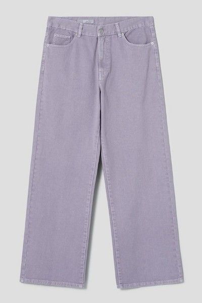 KOODING carries the latest 8seconds chinos. KOODING is the global leading shopping website in providing authentic Korean fashion, beauty and lifestyle items, including clothing, cosmetics, shoes, accessories, and bags in affordable, fast, easy, and safe way. Lavender Straight Leg Bottoms With Pockets, Casual Lavender Wide Leg Bottoms, Casual Lavender Wide Leg Pants, Trendy Purple Relaxed Fit Jeans, Lavender Straight Leg Bottoms, Trendy Lavender Wide Leg Pants, Lavender Wide Leg Cotton Bottoms, Summer Lavender Cotton Pants, Trendy Lavender Wide-leg Pants