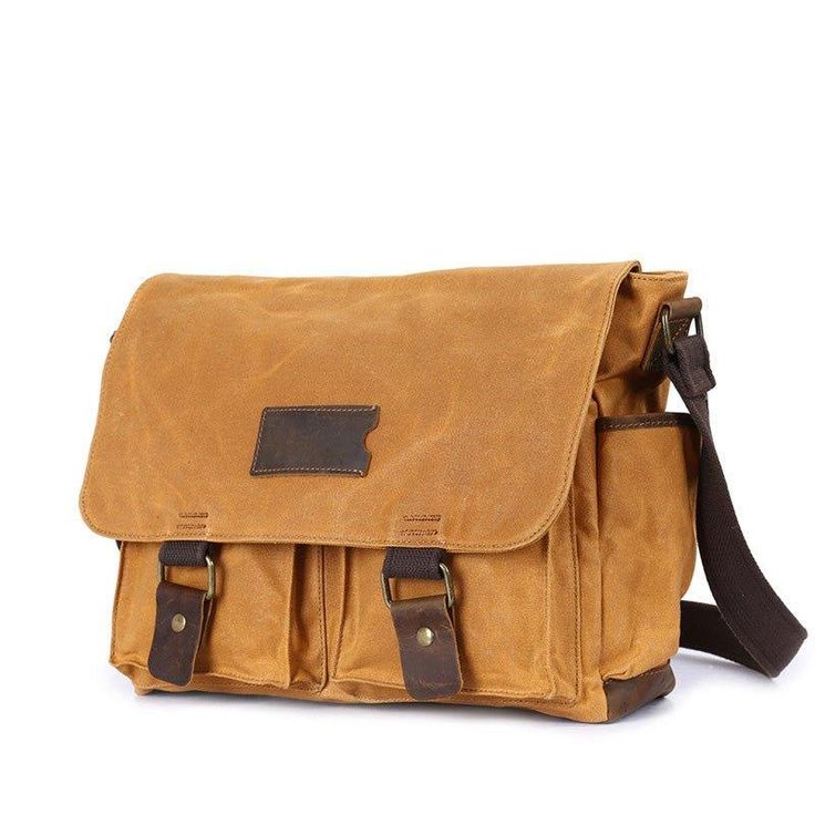 Men's Messenger Bag, Canvas Laptop Bag, Vintage Leather Messenger Bag, Waterproof Messenger Bag, Laptop Messenger Bags, Laptop Shoulder Bag, Vintage Backpacks, Leather Rucksack, Canvas Messenger Bag