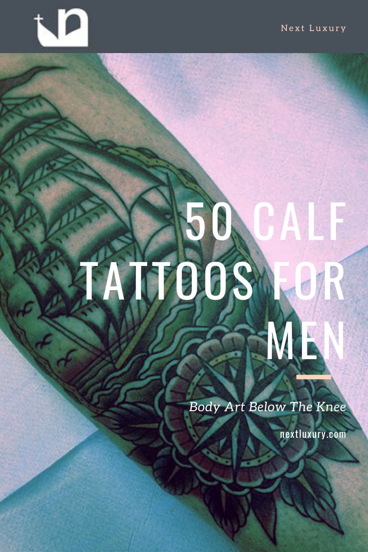 a man's arm with tattoos on it and the words, 50 call tattoos for men