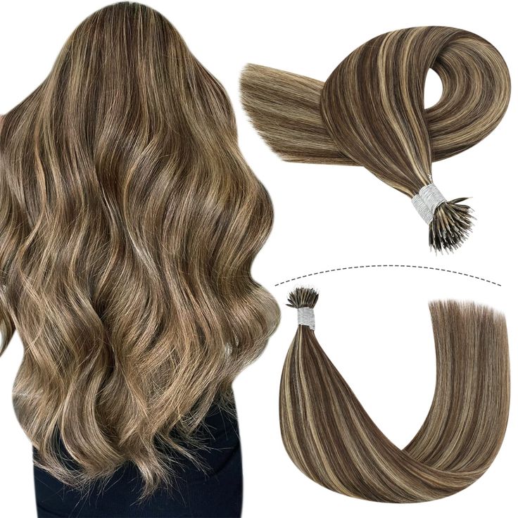 PRICES MAY VARY. YoungSee nano bead hair extensions are made from high-quality human hair, it can provide a natural look and feel. They are easily restyled (below 356℉) and can be dyed to darker shades, allowing for personal customization. Unlike synthetic wigs, huamn hair extensions are more durable and long-lasting. They are also comfortable and breathable, making them suitable for extended wear. In brief, human hair extensions offer superior quality and a more authentic appearance compared to Nano Ring Hair Extensions, Bead Hair Extensions, Nano Hair Extensions, Micro Bead Hair Extensions, Beaded Hair Extensions, Bead Extensions, Silicone Free Shampoo, Bead Hair, Blonde Hair Extensions