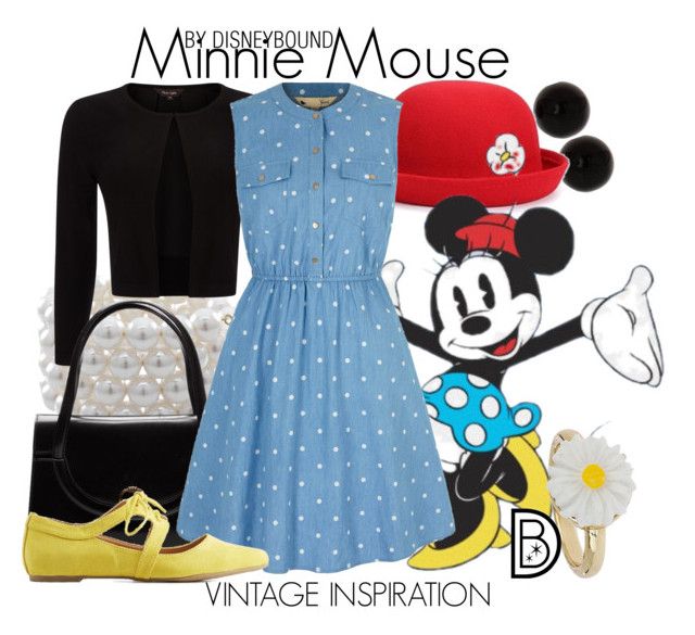 Minnie Disneybound, Disney Character Outfits, Dapper Day Outfits, Disney Dapper Day, Disney Bound Outfits Casual, Disney Clothing, Edna Mode, Disney Themed Outfits, Disney Inspired Fashion