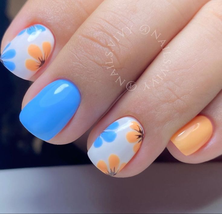 Short Nail Spring 2024, Summer Gel Nails, May Nails, Cute Spring Nails, Cute Gel Nails, Nails 2023, Easter Nails, Nails Manicure, Short Nail Designs